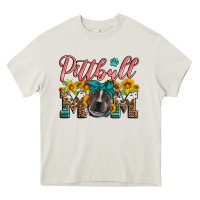 Cream pittbull mom Heavy Core Tee - Artiststas