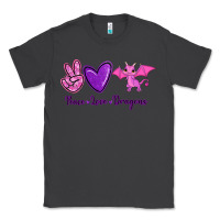 Smoke Peace Love Dragons Classic Tee - RanaPortraitStore