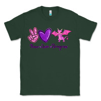 Sports Green Peace Love Dragons Classic Tee - RanaPortraitStore