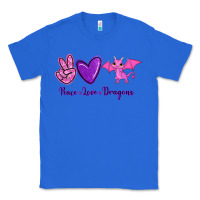 True Royal Peace Love Dragons Classic Tee - RanaPortraitStore