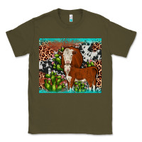 Army Green hereford cactus tumbler Classic Tee - JahusDesignShop