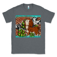 Charcoal Heather hereford cactus tumbler Classic Tee - JahusDesignShop
