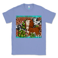 Colony Blue hereford cactus tumbler Classic Tee - JahusDesignShop