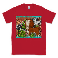 Red hereford cactus tumbler Classic Tee - JahusDesignShop