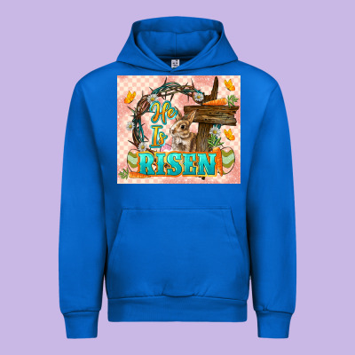 Easter Day He Is Risen 20oz Skinny Urban Hoodie Designed By Lillyallendesigns