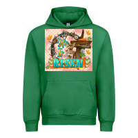 Emerald Easter Day He is risen 20oz skinny Urban Hoodie - LillyAllenDesigns