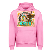 Fuchsia Pink Easter Day He is risen 20oz skinny Urban Hoodie - LillyAllenDesigns