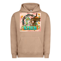 Pigment Burro Easter Day He is risen 20oz skinny Urban Hoodie - LillyAllenDesigns