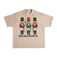 French Oak Nuts About Christmas Urban Heavy Tee - MaliasSmallBusiness