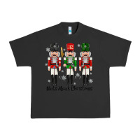 Pigment Black Nuts About Christmas Urban Heavy Tee - MaliasSmallBusiness