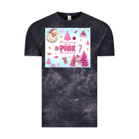 Cloud Black dreaming of a pink christmas Vintage Tee - MaliasSmallBusiness