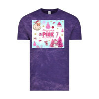 Cloud Purple dreaming of a pink christmas Vintage Tee - MaliasSmallBusiness