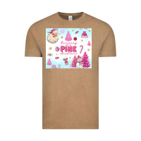 Vintage Coffee dreaming of a pink christmas Vintage Tee - MaliasSmallBusiness