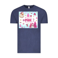 Vintage Denim dreaming of a pink christmas Vintage Tee - MaliasSmallBusiness