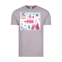 Vintage Zinc dreaming of a pink christmas Vintage Tee - MaliasSmallBusiness