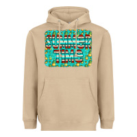 Mushroom summer time glitter pineable Heavyweight Hoodie - CowCowDesign