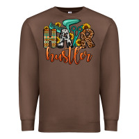 Chestnut hair hustler Premium Sweatshirt - OliviaCreatesArt