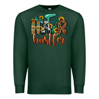 Sports Green hair hustler Premium Sweatshirt - OliviaCreatesArt