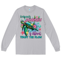 Moon Dust everyone's journey is different trust the flow Long Sleeve Tee - Artiststas