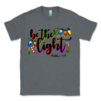 Charcoal Heather be the light matthew 5 14 Classic Tee - MaliasSmallBusiness