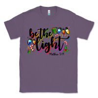 Lavender be the light matthew 5 14 Classic Tee - MaliasSmallBusiness