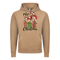 Vintage Coffee my first christmas cute christmas sloth Vintage Hoodie - MaliasSmallBusiness