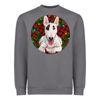 Storm Christmas Bull Terrier Heavyweight Sweatshirt - RanaPortraitStore