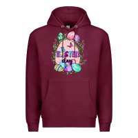 Burgundy Easter Day Premium Hoodie - CowGirlArtShop