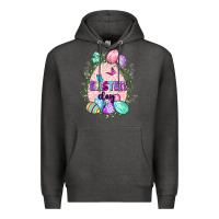 Charcoal Heather Easter Day Premium Hoodie - CowGirlArtShop