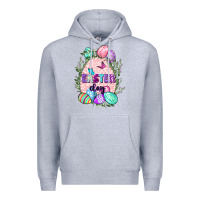 Heather Grey Easter Day Premium Hoodie - CowGirlArtShop