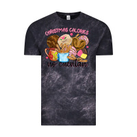 Cloud Black christmas calories no cuentan Vintage Tee - MaliasSmallBusiness