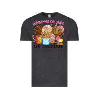 Vintage Black christmas calories no cuentan Vintage Tee - MaliasSmallBusiness