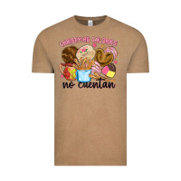Vintage Coffee christmas calories no cuentan Vintage Tee - MaliasSmallBusiness