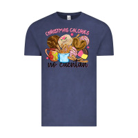 Vintage Denim christmas calories no cuentan Vintage Tee - MaliasSmallBusiness