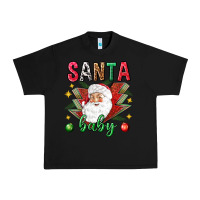 Black Santa baby Christmas Urban Heavy Tee - NancyCooperArtShop