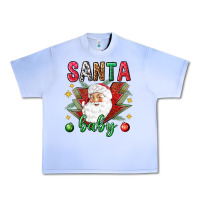 Grape Ice Santa baby Christmas Urban Heavy Tee - NancyCooperArtShop