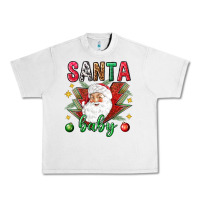 Lunar Rock Santa baby Christmas Urban Heavy Tee - NancyCooperArtShop