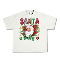 Pistachio Santa baby Christmas Urban Heavy Tee - NancyCooperArtShop