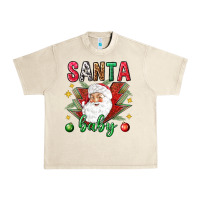 Sandshell Santa baby Christmas Urban Heavy Tee - NancyCooperArtShop