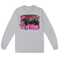 Moon Dust be mine black angus bull Long Sleeve Tee - RanaPortraitStore
