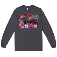 Smoke be mine black angus bull Long Sleeve Tee - RanaPortraitStore