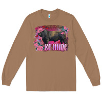 Toasted Coconut be mine black angus bull Long Sleeve Tee - RanaPortraitStore