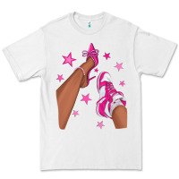 White afro sneakers and heels Premium Tee - NancyCooperArtShop