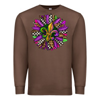 Chestnut mardi gras sunflower Premium Sweatshirt - OliviaCreatesArt