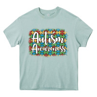 Arona autism awareness puzzle background Heavy Core Tee - Artiststas