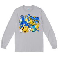 Moon Dust retro disco ball the lucky few smile face Long Sleeve Tee - Artiststas