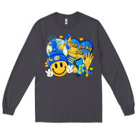 Smoke retro disco ball the lucky few smile face Long Sleeve Tee - Artiststas