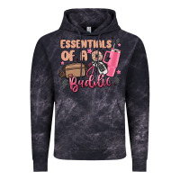 Cloud Black essentials of a baddie Vintage Hoodie - MaliasSmallBusiness