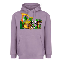 Lavender St. Patrick's Love and golds Heavyweight Hoodie - OliviaCreatesArt
