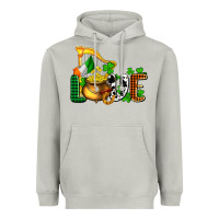 Moon Dust St. Patrick's Love and golds Heavyweight Hoodie - OliviaCreatesArt